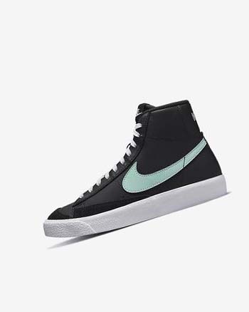 Nike Blazer Mid '77 Negros Blancos Verde Menta | MX 4728